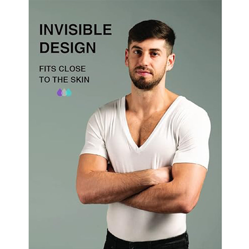 Sweatproof Undershirts Tee Beneath Your Outfits and Gain Confidence to Tackle Any Sweaty Situation Without Fear Of Wet Marks