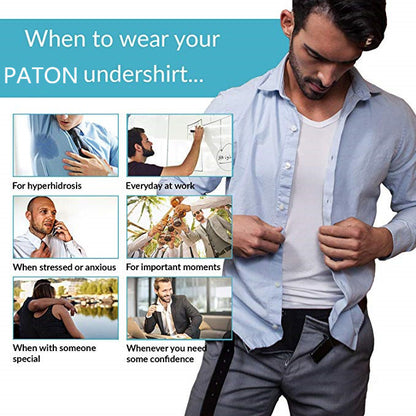 Sweatproof Undershirts Tee Beneath Your Outfits and Gain Confidence to Tackle Any Sweaty Situation Without Fear Of Wet Marks