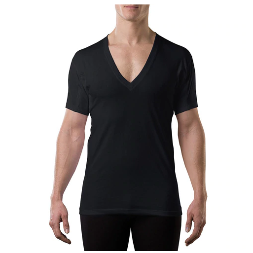 Sweatproof Undershirt Your Precious Shirts Are Guaranteed to Last Longer Sweat Proof Undershirt Deeper V Neck