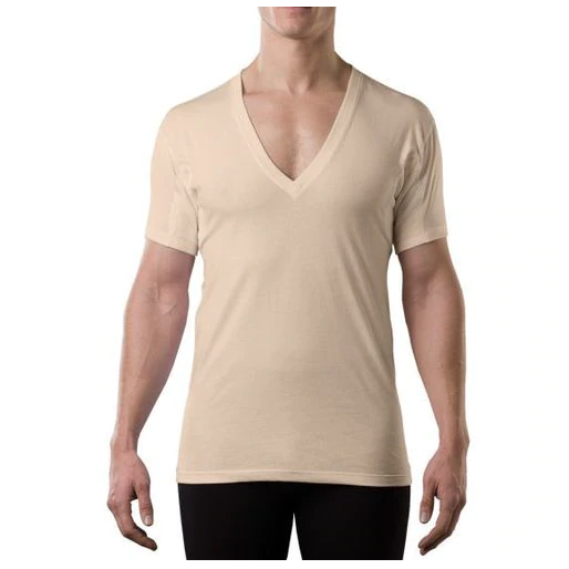 Sweatproof Undershirt Your Precious Shirts Are Guaranteed to Last Longer Sweat Proof Undershirt Deeper V Neck