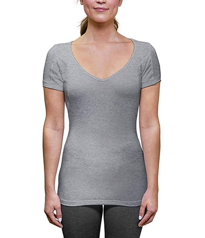 Women's Deep V-Neck Undershirt  anti perspiration t shirt