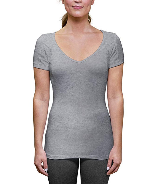 Forget Sweaty Armpits and Stained Shirts Sweatproof Undershirts Fight Odor and Block Underarm Sweat Women T Shirt