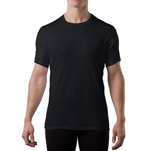Men's Crew Neck Undershirt Sweatproof Anti-transpiration T Shirt